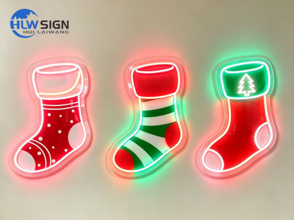 Christmas neon sign — view 4