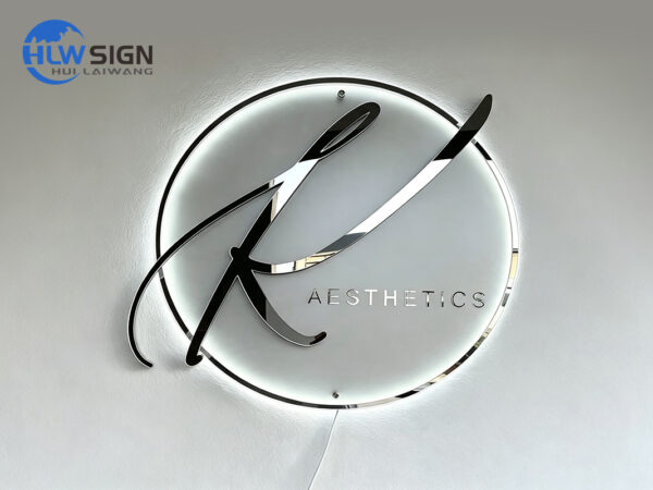 Acrylic Backlit Sign Shop Sign — view 5