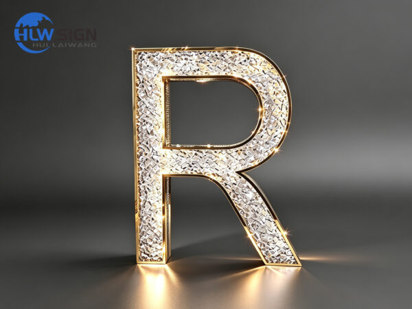 Custom Diamond Sign — view 2