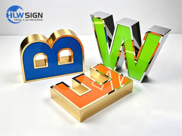 Stainless Steel Trim Front Lit Led Letters Outdoor — view 4