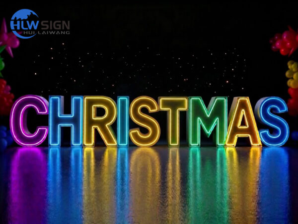 Merry Christmas Sign — view 2