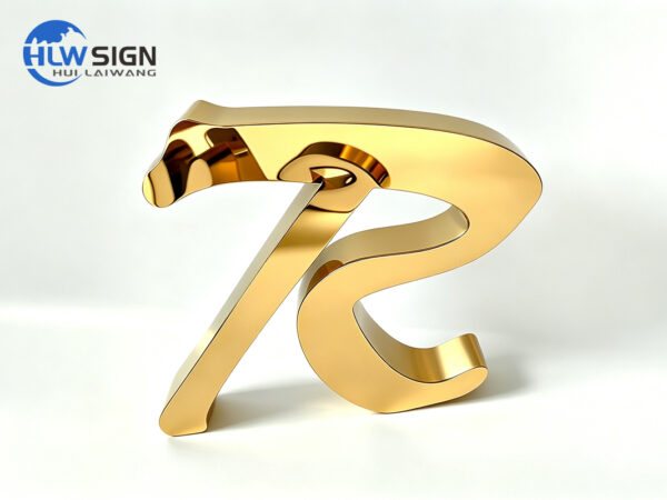 Non-illuminated Metal Sign