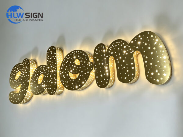 Starry-Sky LED Channel Letters — view 2