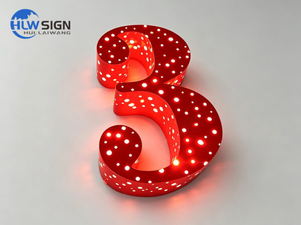 Starry-Sky LED Channel Letters — view 3
