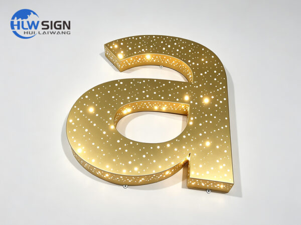 Starry-Sky LED Channel Letters — view 4
